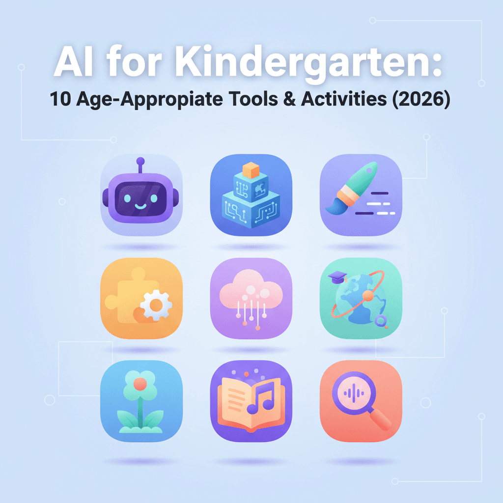 幼儿园AI启蒙:10个适合学龄前儿童的AI工具与活动 (2026)