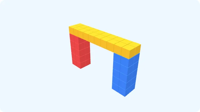 KidsAiTools demonstration: Move the blue side outward to make a wider opening.